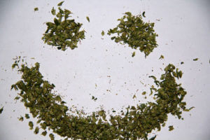 Marijuana Smile