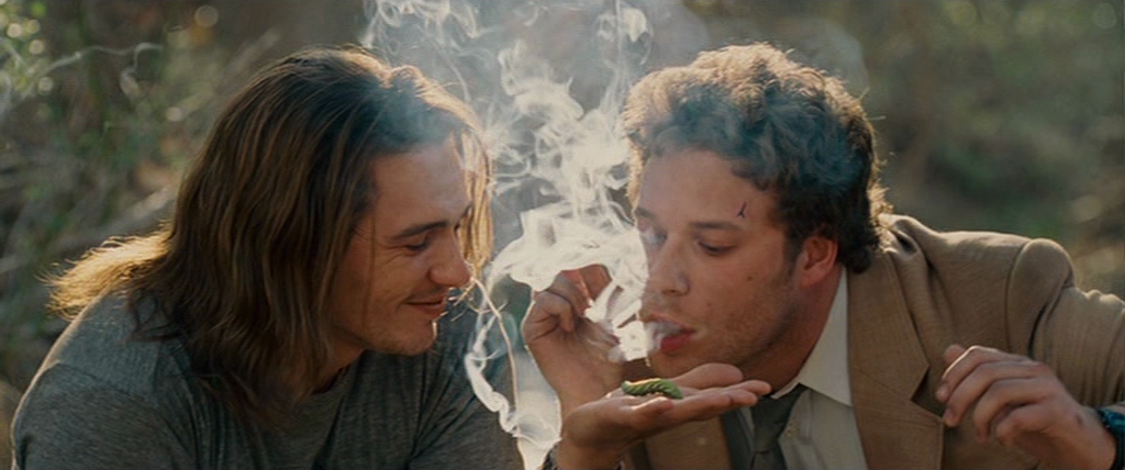 Still image of Saul and Dale from Pineapple Express