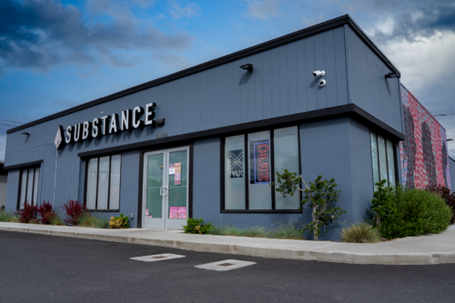 Substance Cannabis Dispensary on the south side of Bend, OR
